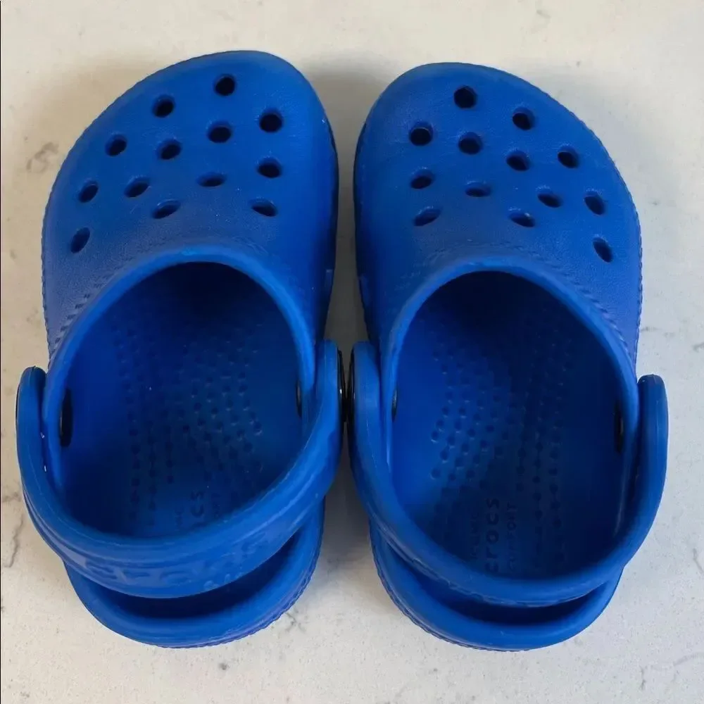 Toddler CROCS LITTLES™ CLOGS Size 4 Blue